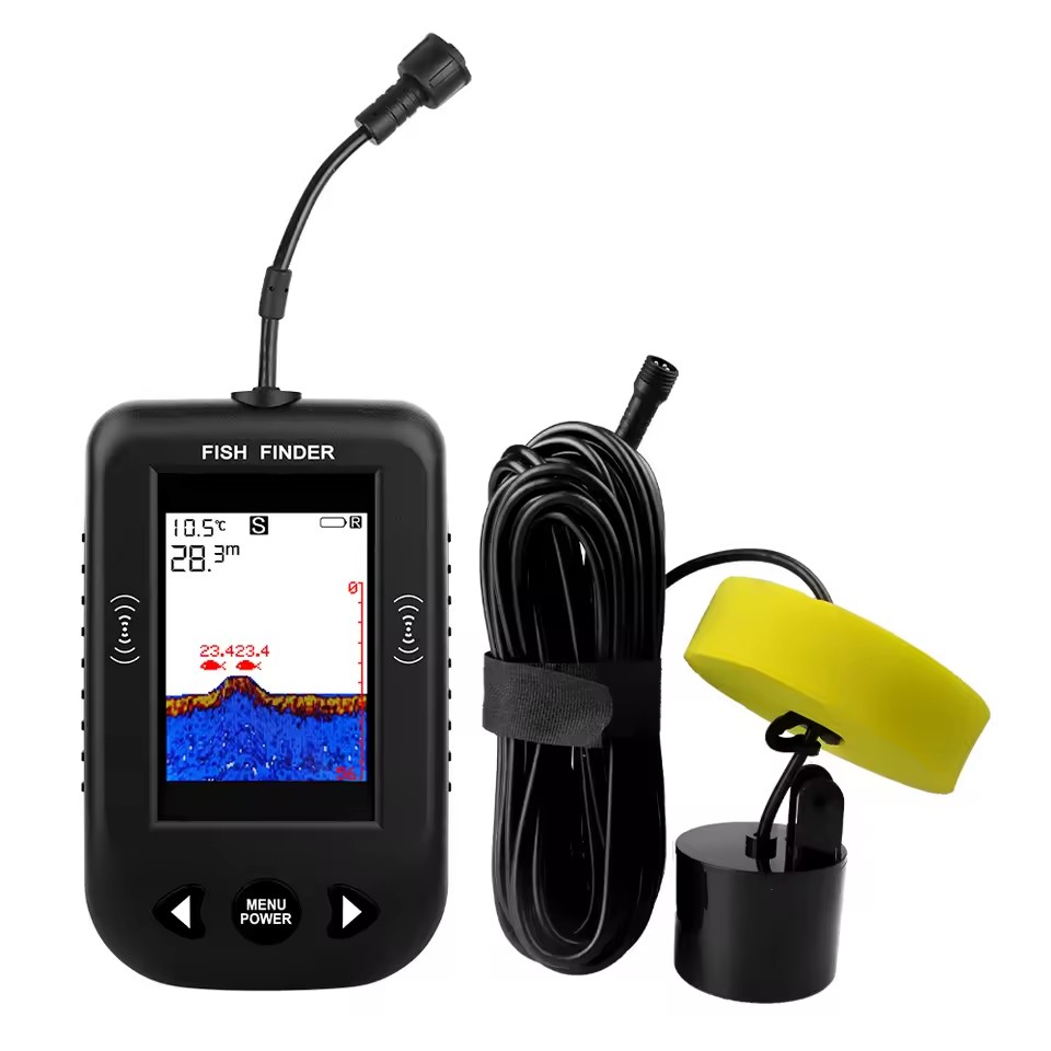 Fish Finder Transducer - Сигнализация 100 м портативный эхолот эхолот