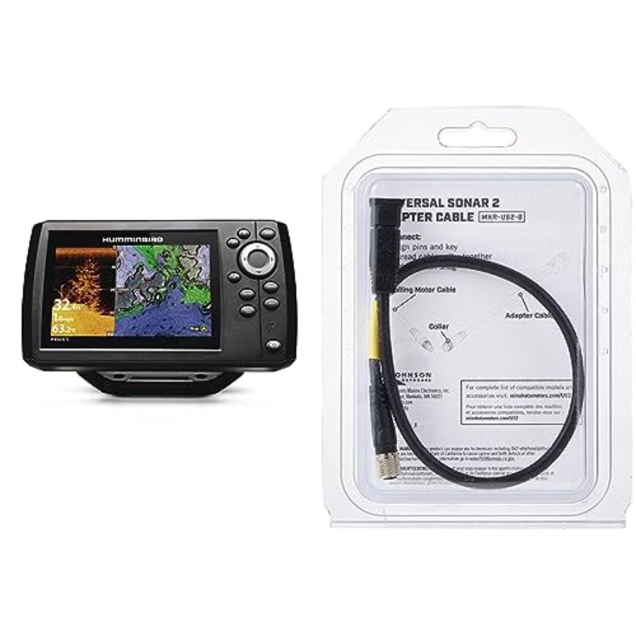 Fishing Gps - Комплект эхолота Helix 5 и аксессуаров