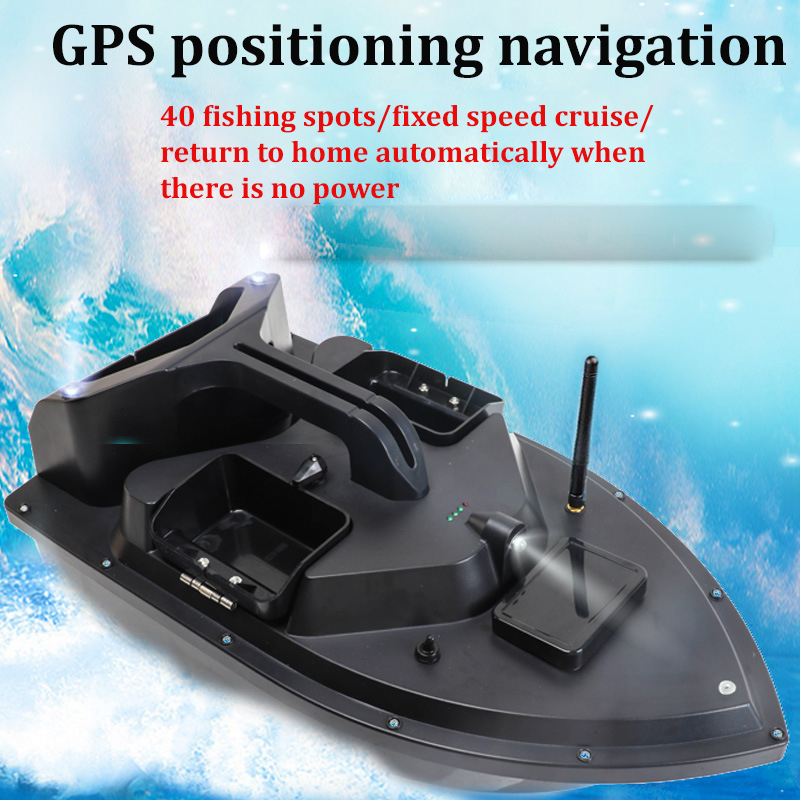 Fish Finder Gps - GPS RC Bait Boat 40 рыболовных