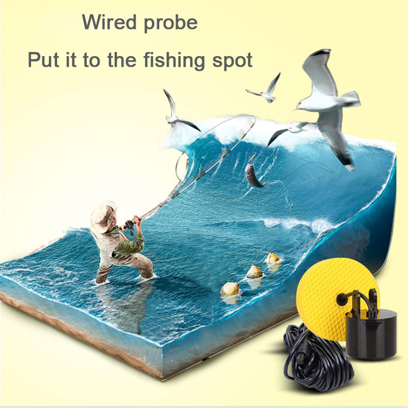 100 м проводной цветной экран  – обзор и цена Fish Finder Portable
