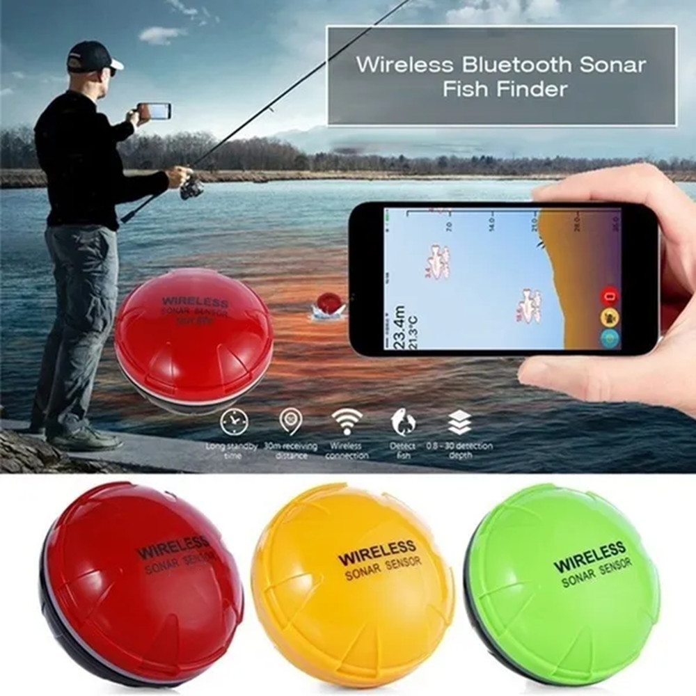 PUPOPAN 100 м новый смартфон э – обзор и цена Fish Finder Transducer