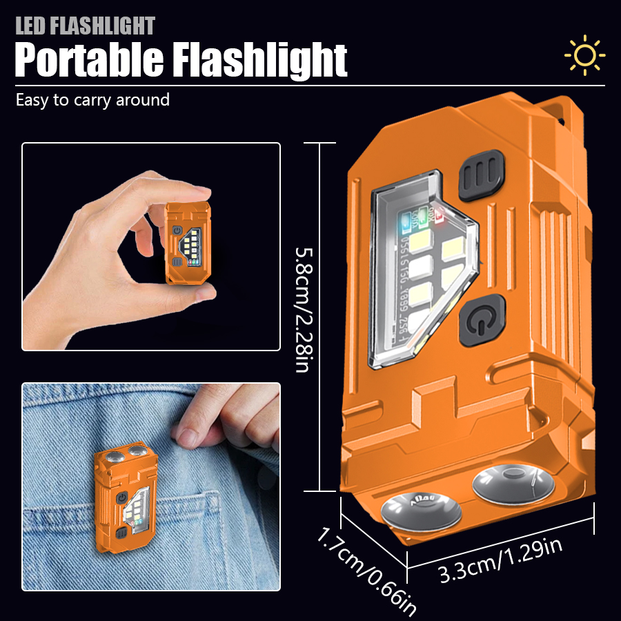 Мини-фонарик-брелок EDC, перез – обзор и цена Fishing Light
